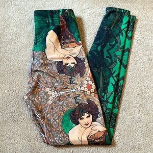 Mucha Emerald toastie leggings